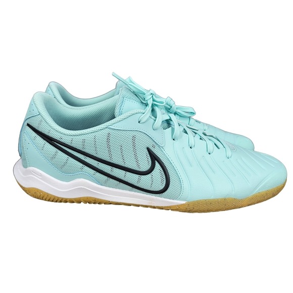 Nike Legend 10 Academy IC Indoor Soccer Shoes Mens 13 Light Dew Black DV4341-300